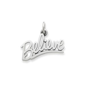 James Avery Believe Charm
